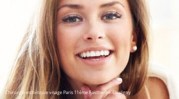 Chirurgie esthétique visage 75011 Paris 11ème Faidherbe-Chaligny